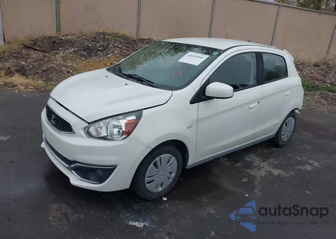 2019 Mitsubishi Mirage Es/Rf z USA, uszkodzony, nr VIN ML32A3HJ8KH001117